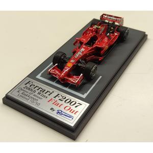 ROMU 1/43Flat Out  Ferrari F2007 Chinese GP 2007 Winner 200th Wins K.Raikkonen 50